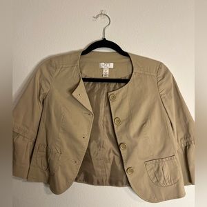 Ann Taylor Tan Jacket 🧥